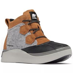 Sorel Kids' Tan and Gray Boots